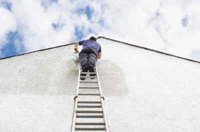 Peinture extérieure à Villecien — façades et ravalement